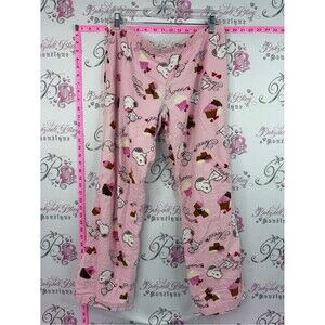 Peanuts pants pj Pink Snoopy & Cupcake Pajama Pants